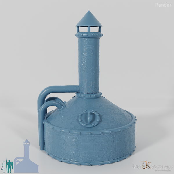 Alkoholherstellung - Braukessel 02