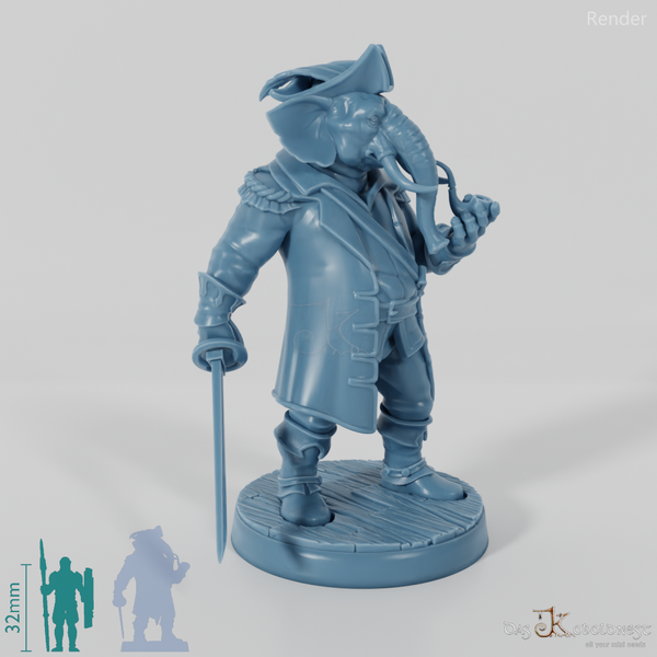 Elefantenvolk-Kapitän 01