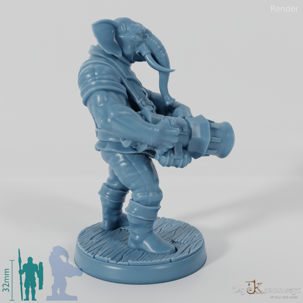 Elefantenvolk-Kanonier 01