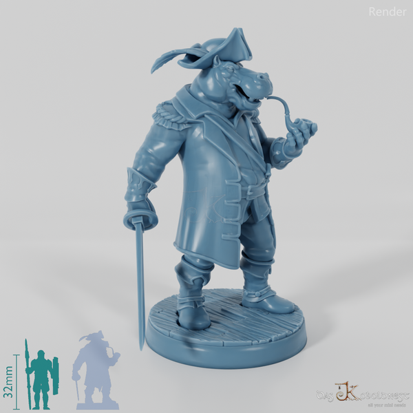 Nilpferdvolk-Kapitän 01