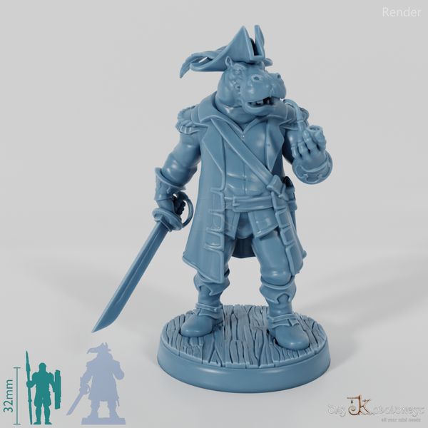 Nilpferdvolk-Kapitän 01