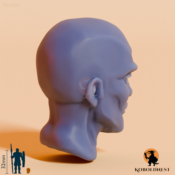 Männerkopf - 02