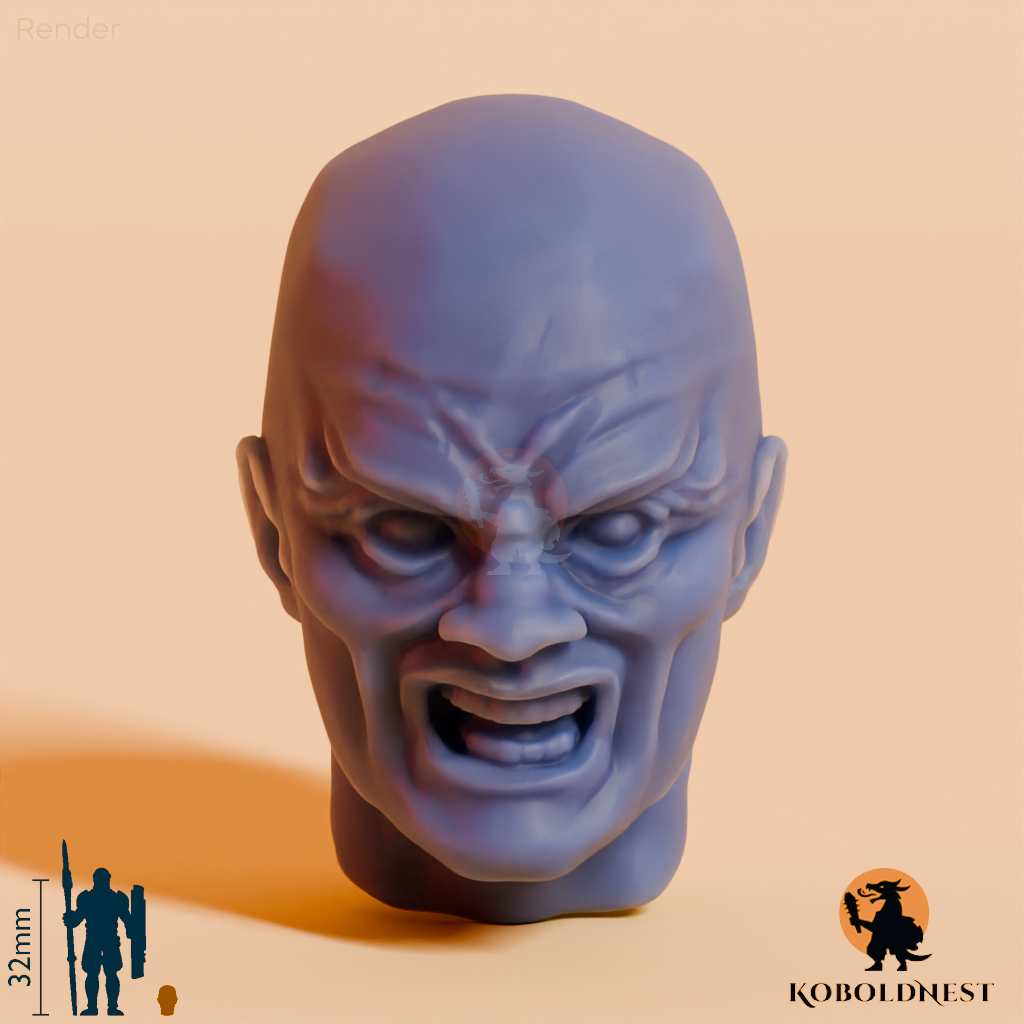Männerkopf - 03