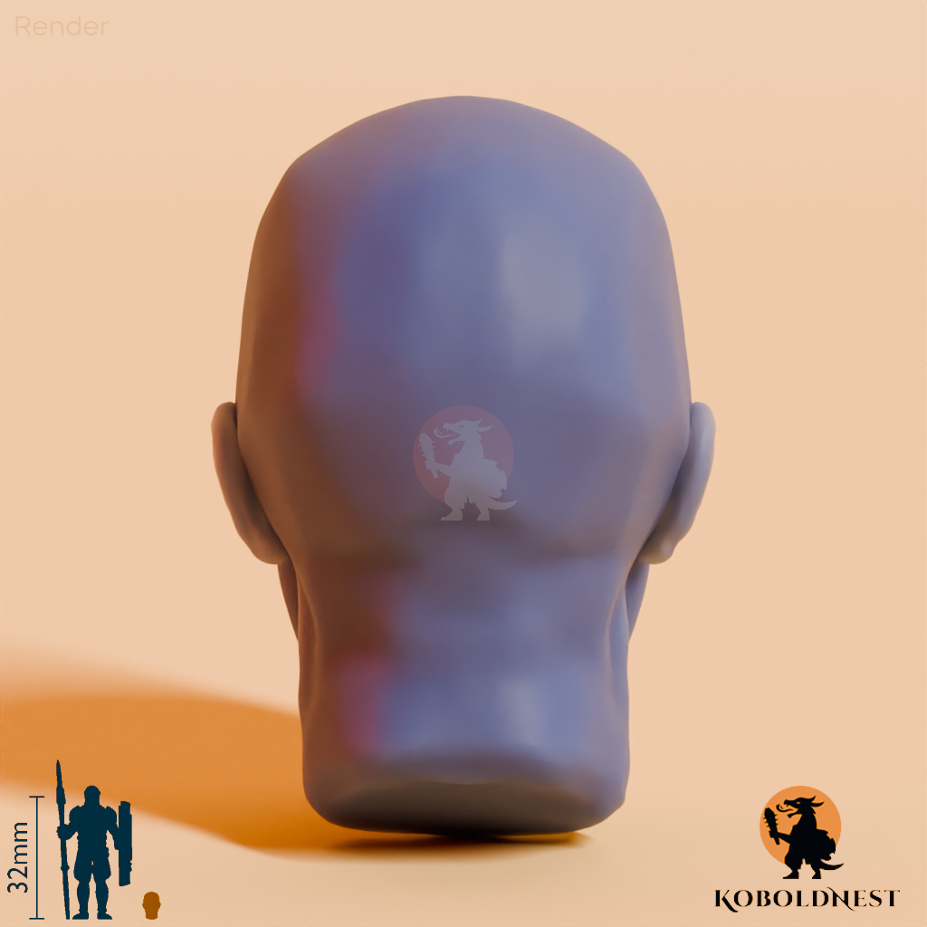 Männerkopf - 03