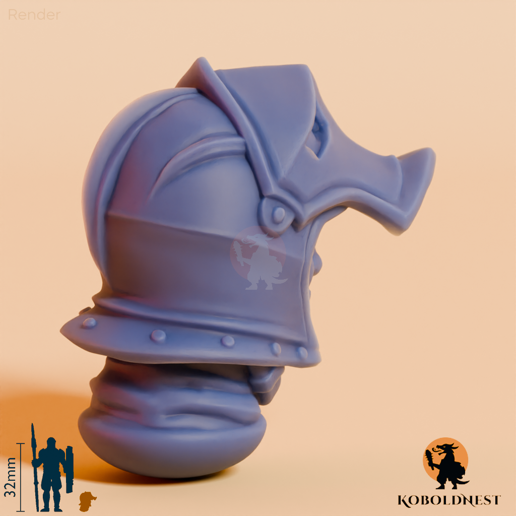 Männerkopf - 04