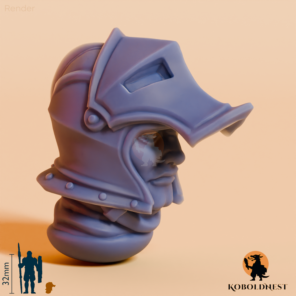 Männerkopf - 04
