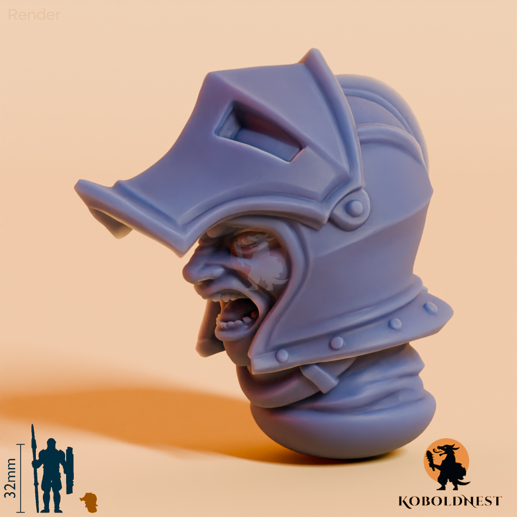 Männerkopf - 05