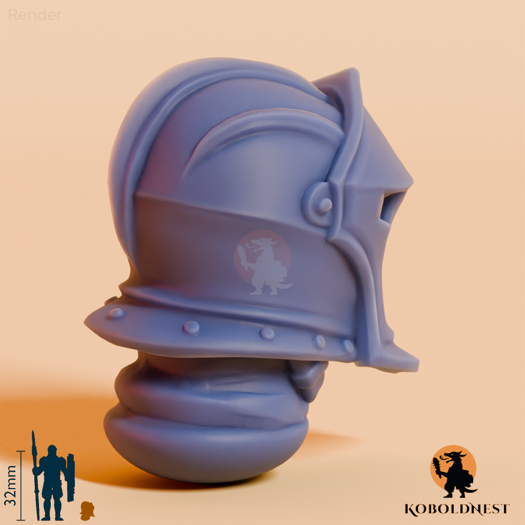Männerkopf - 06