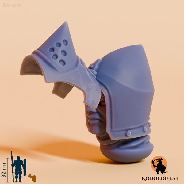 Männerkopf - 07