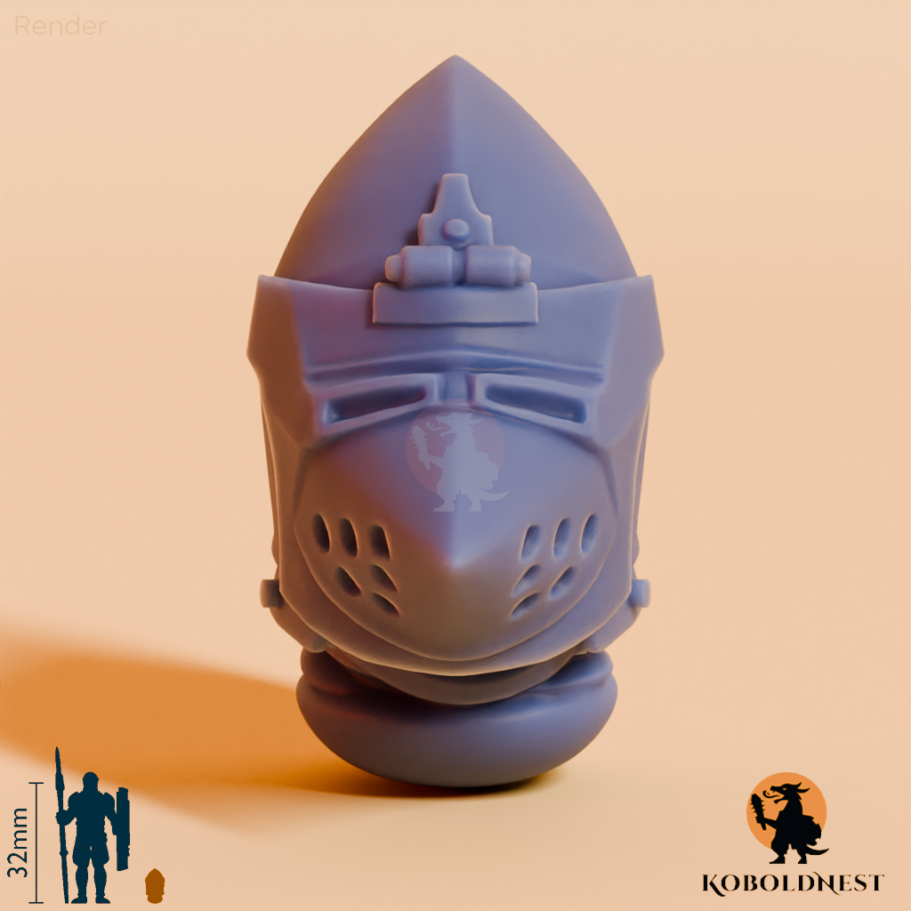 Männerkopf - 09