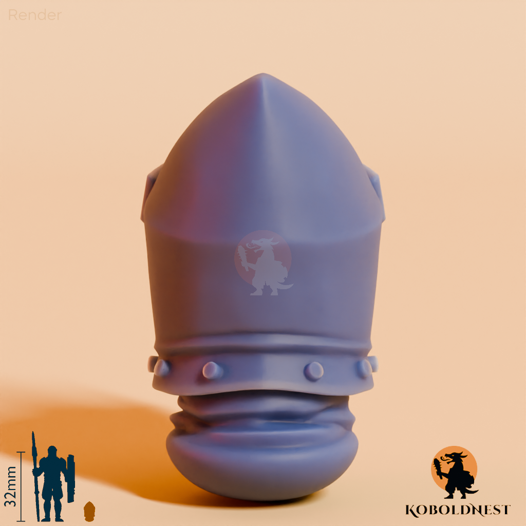 Männerkopf - 09