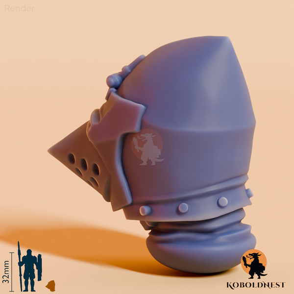 Männerkopf - 09