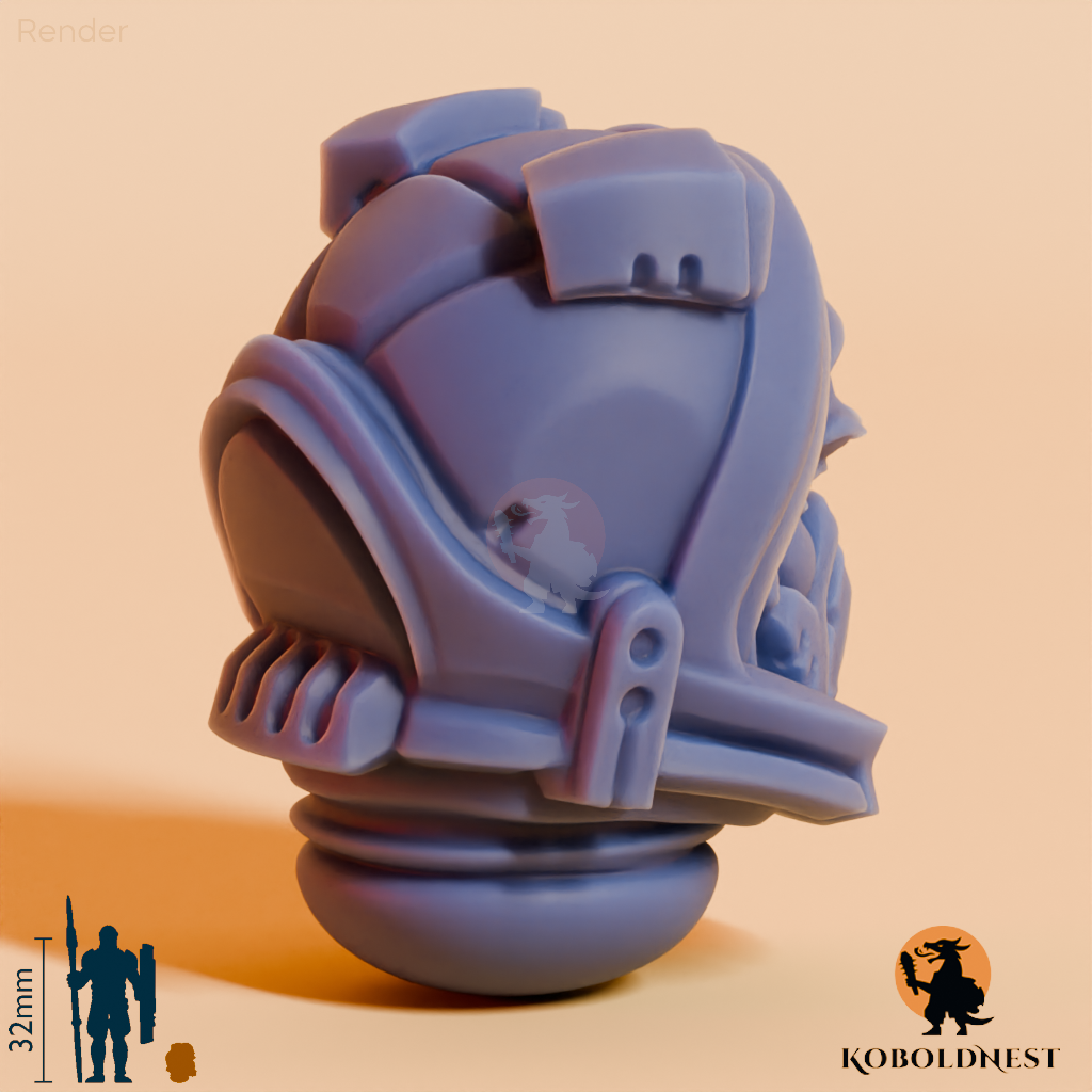 Männerkopf - 15