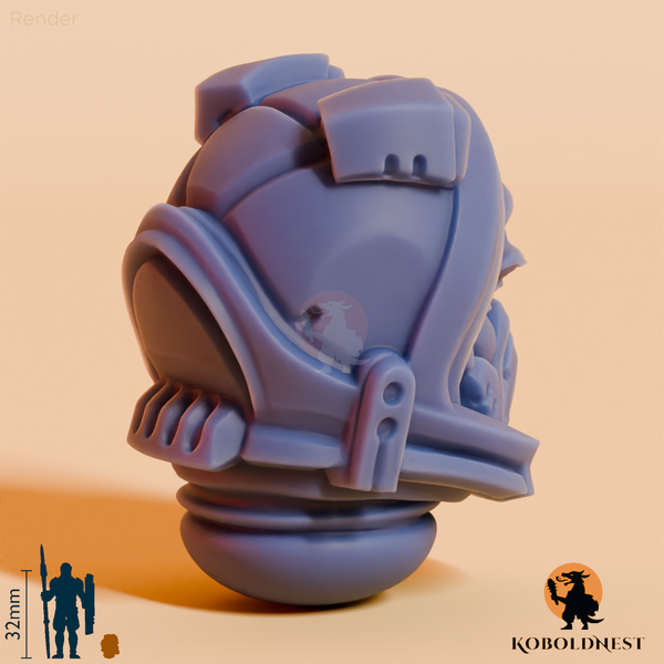Männerkopf - 15
