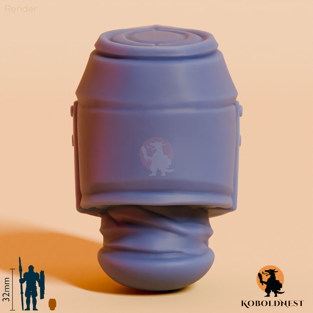 Männerkopf - 19