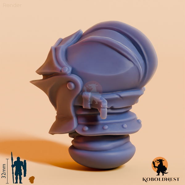 Männerkopf - 20