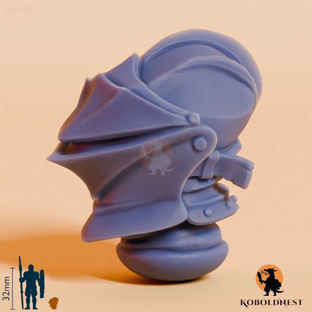 Männerkopf - 20