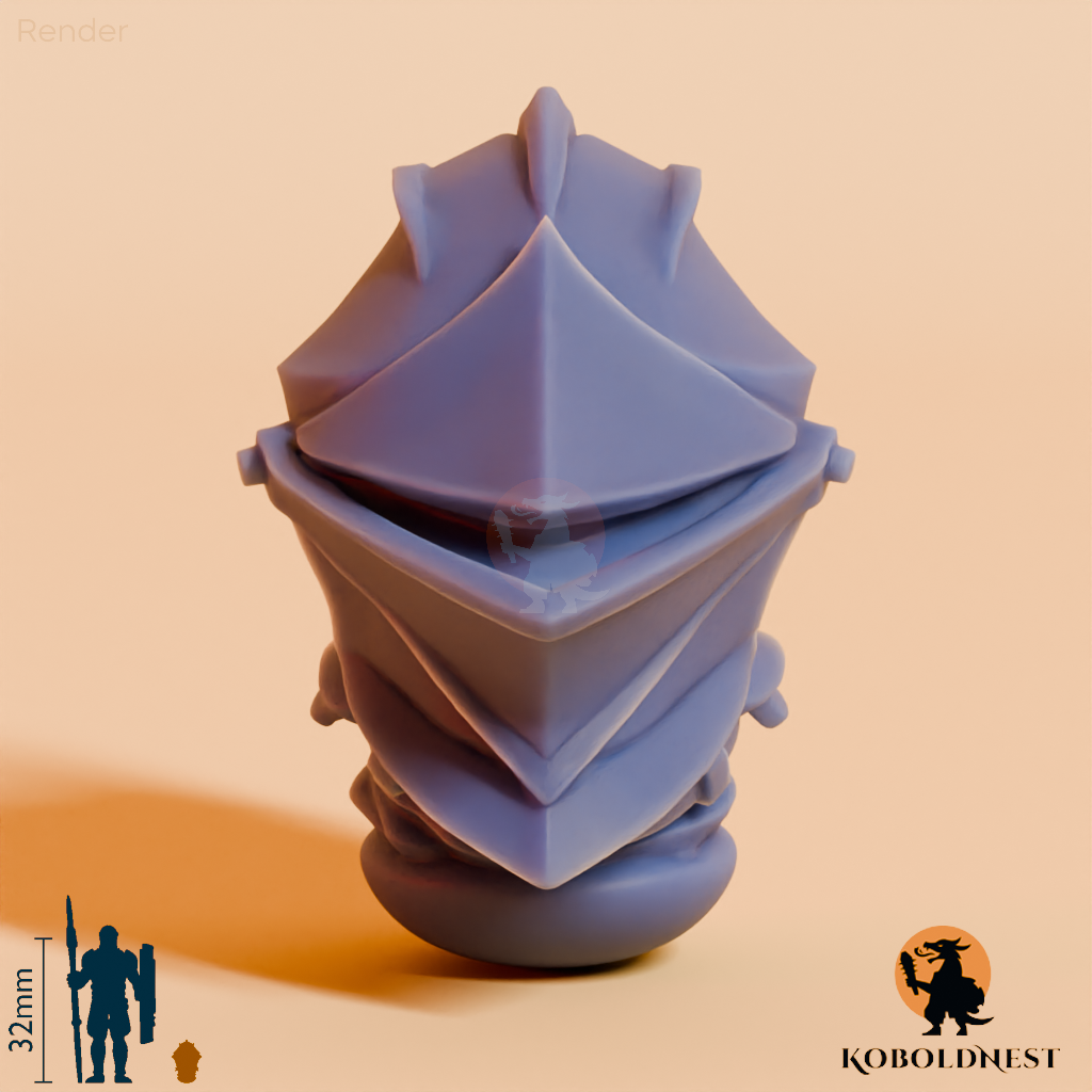 Männerkopf - 21