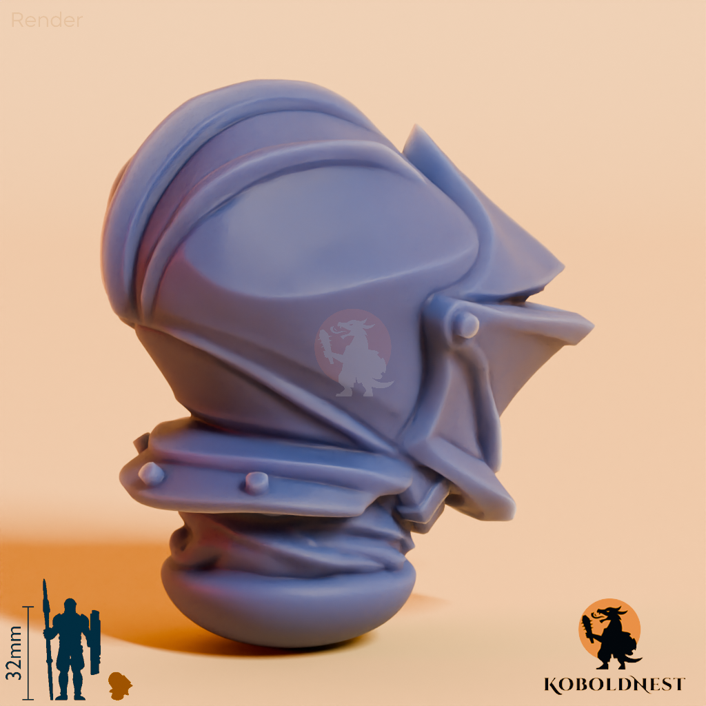 Männerkopf - 21