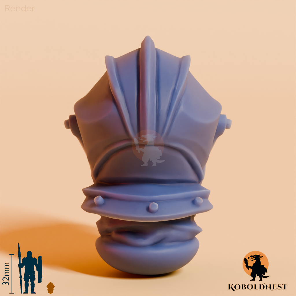 Männerkopf - 21