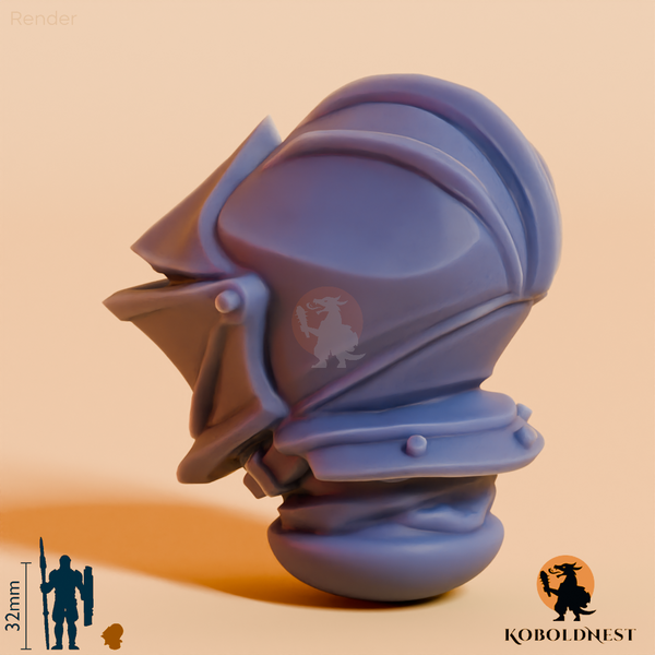 Männerkopf - 21