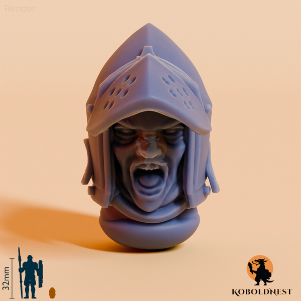 Männerkopf - 22