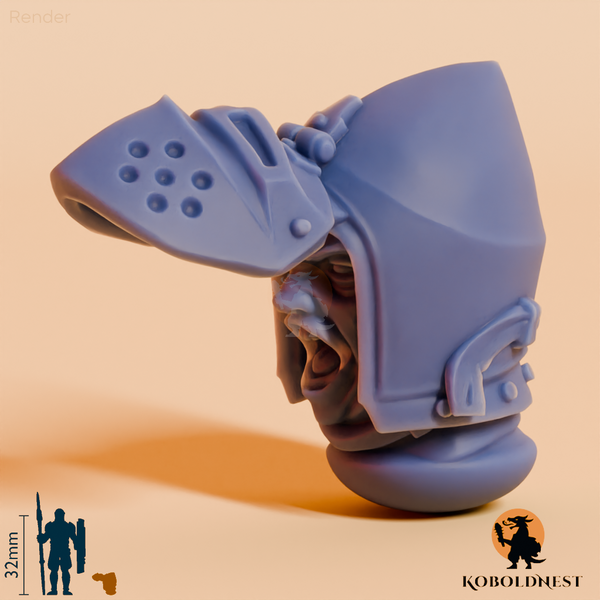 Männerkopf - 22