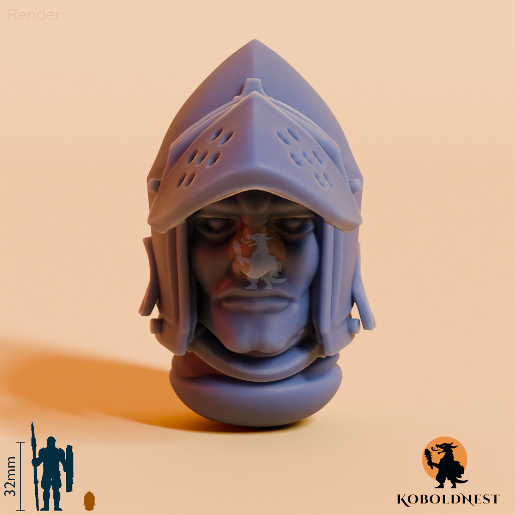 Männerkopf - 23