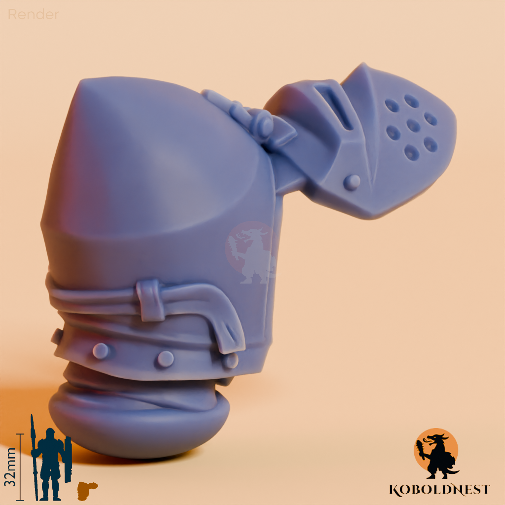 Männerkopf - 23