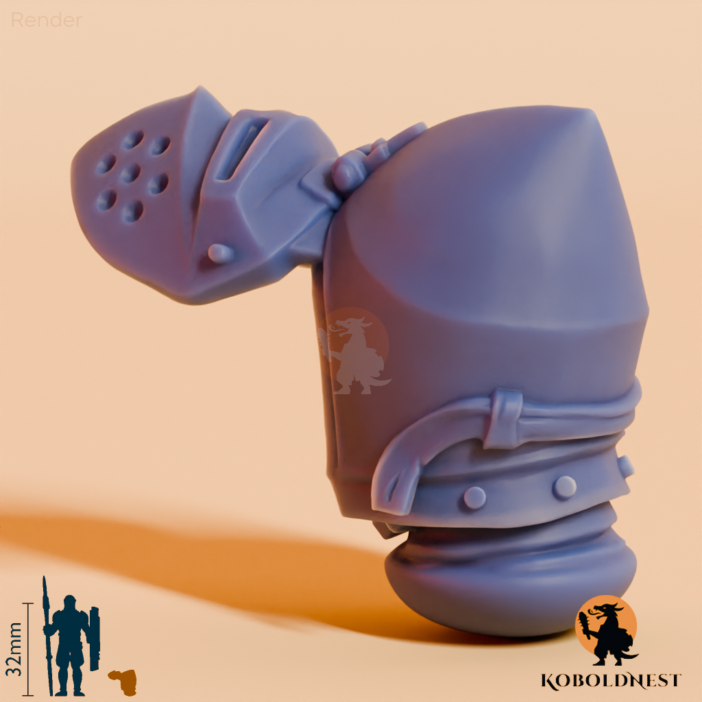 Männerkopf - 23