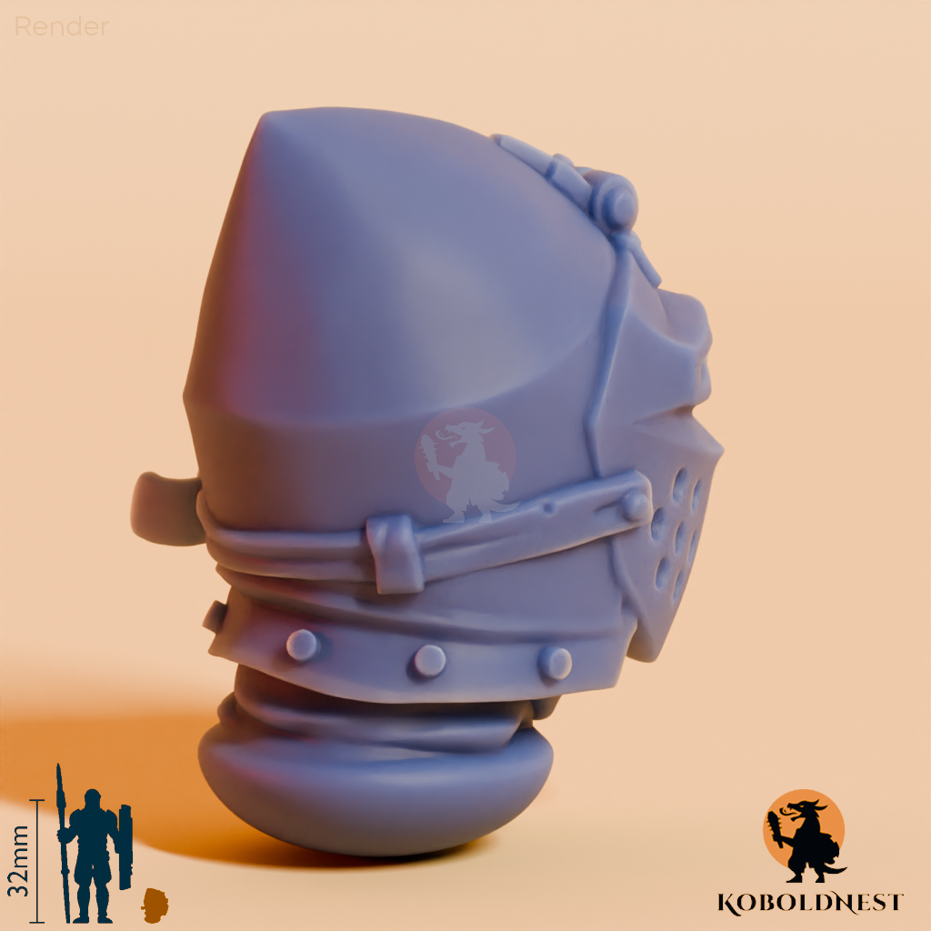Männerkopf - 24