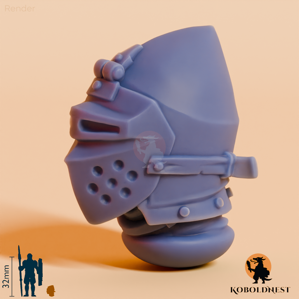 Männerkopf - 24
