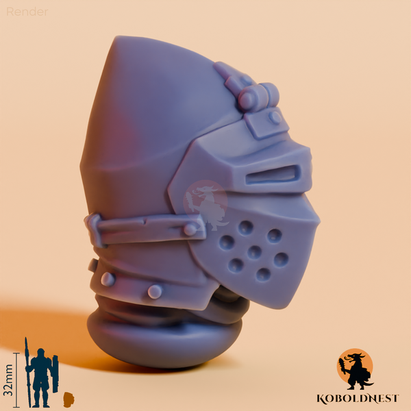 Männerkopf - 24