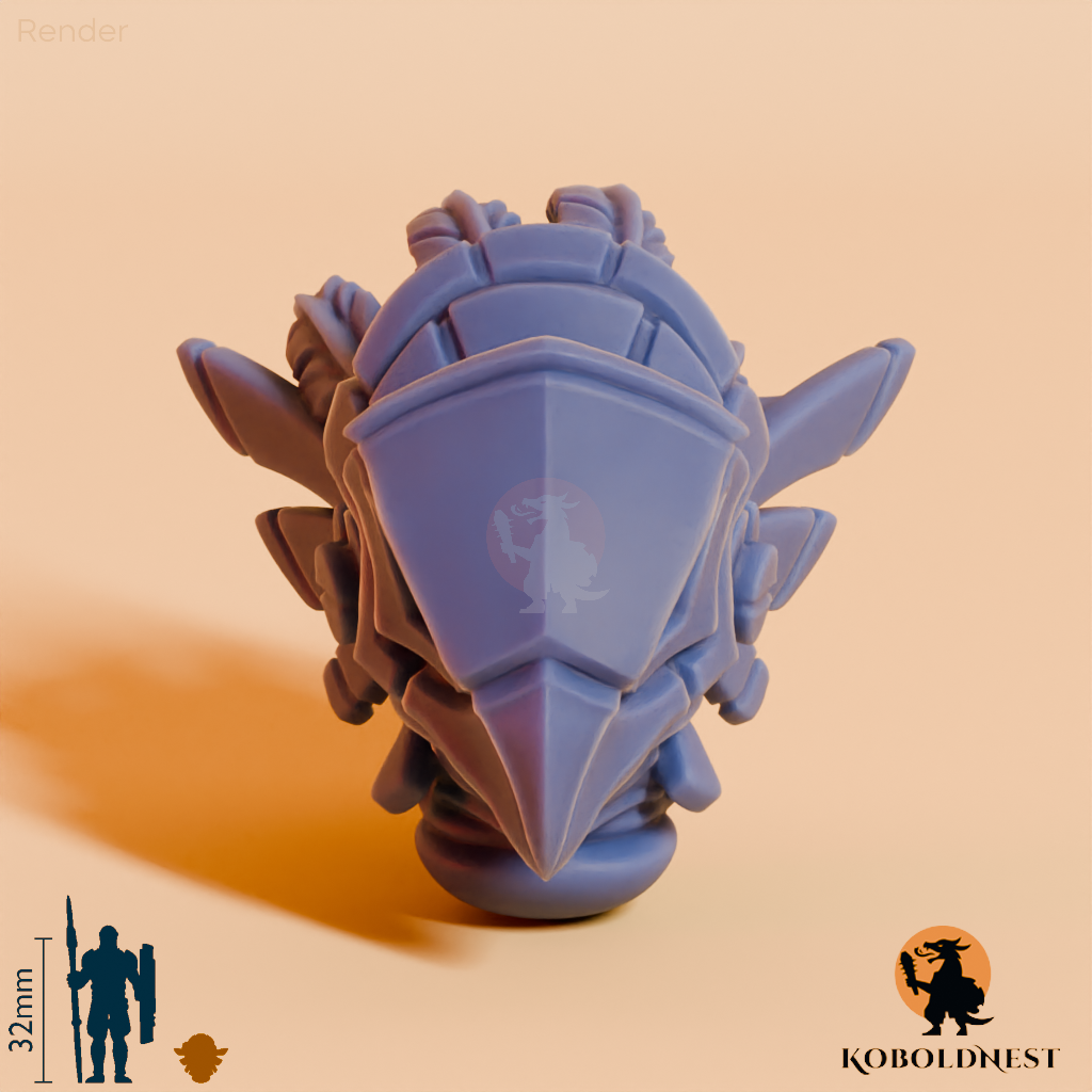 Männerkopf - 26