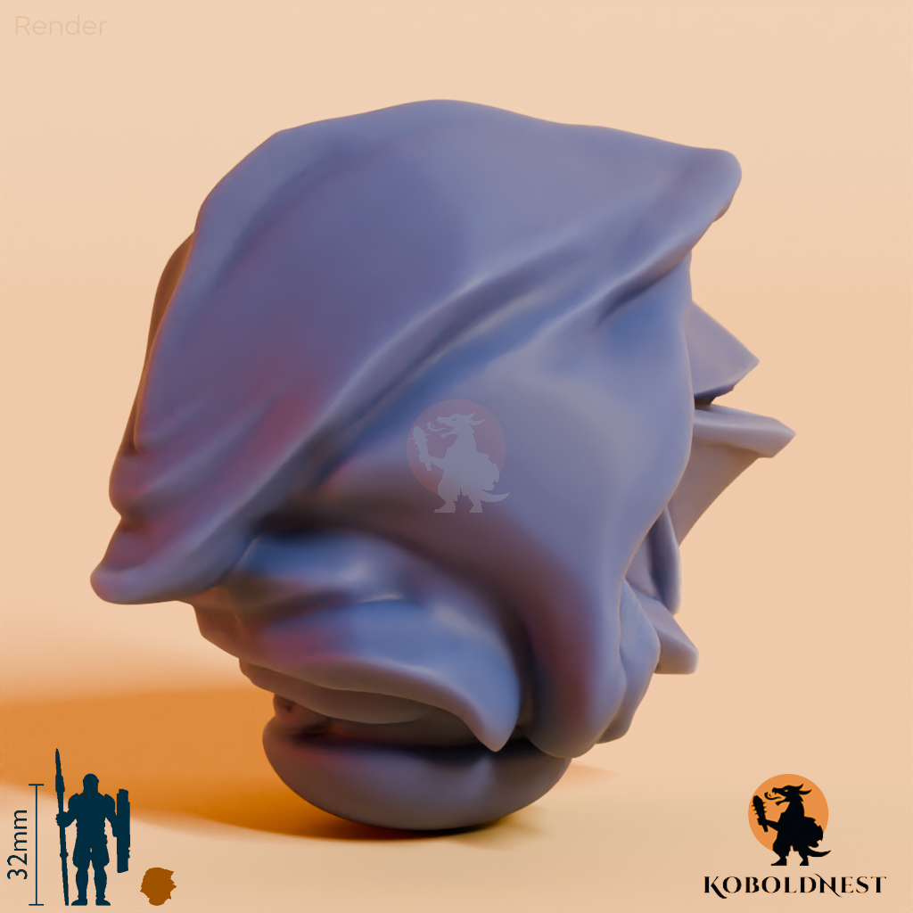 Männerkopf - 29