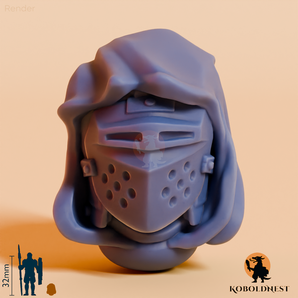Männerkopf - 30