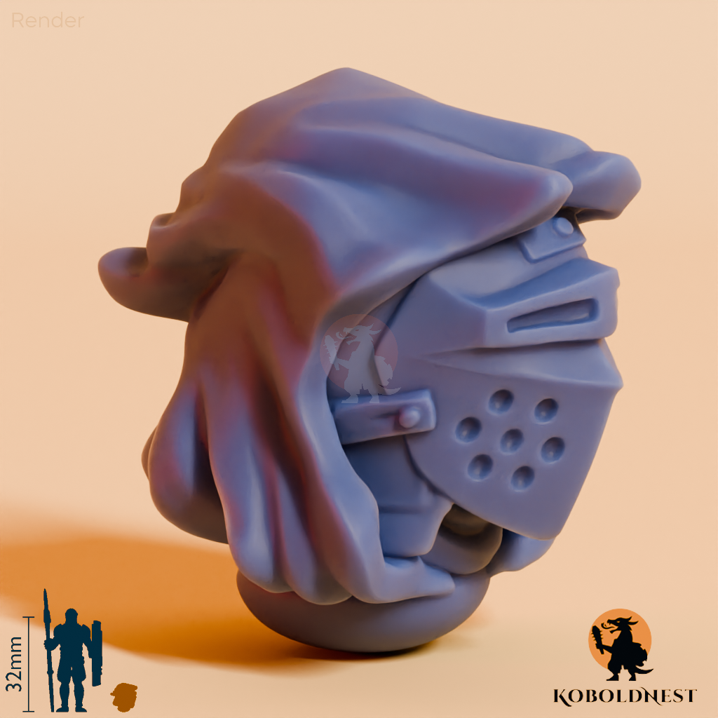 Männerkopf - 30