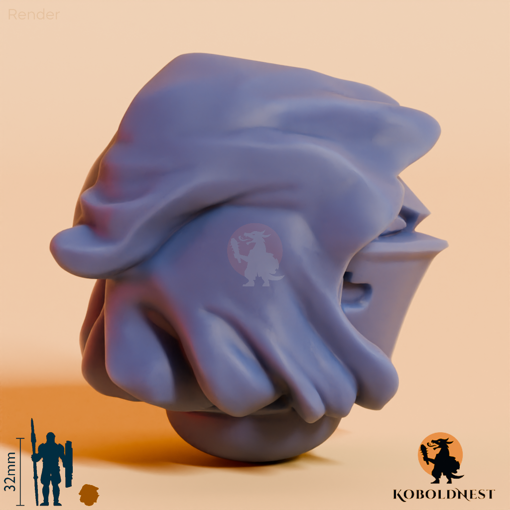 Männerkopf - 31