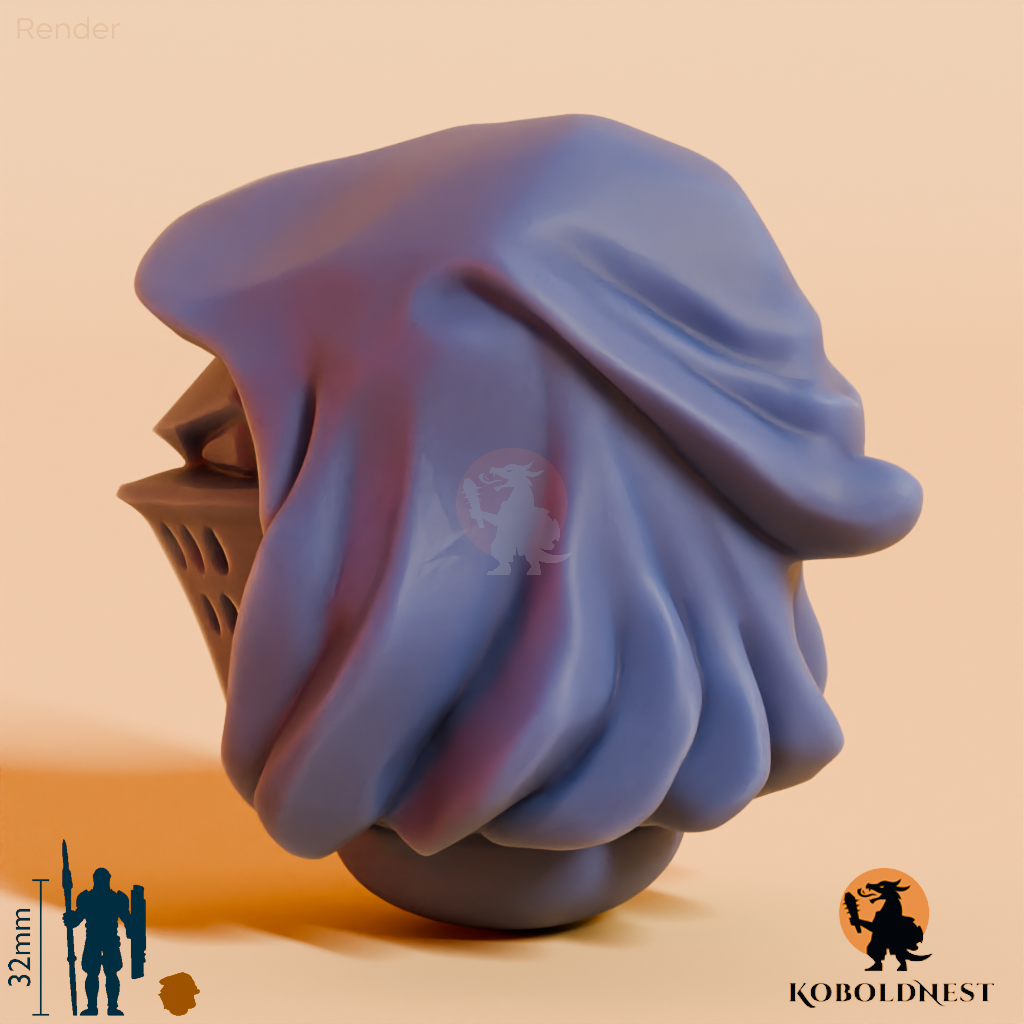 Männerkopf - 31