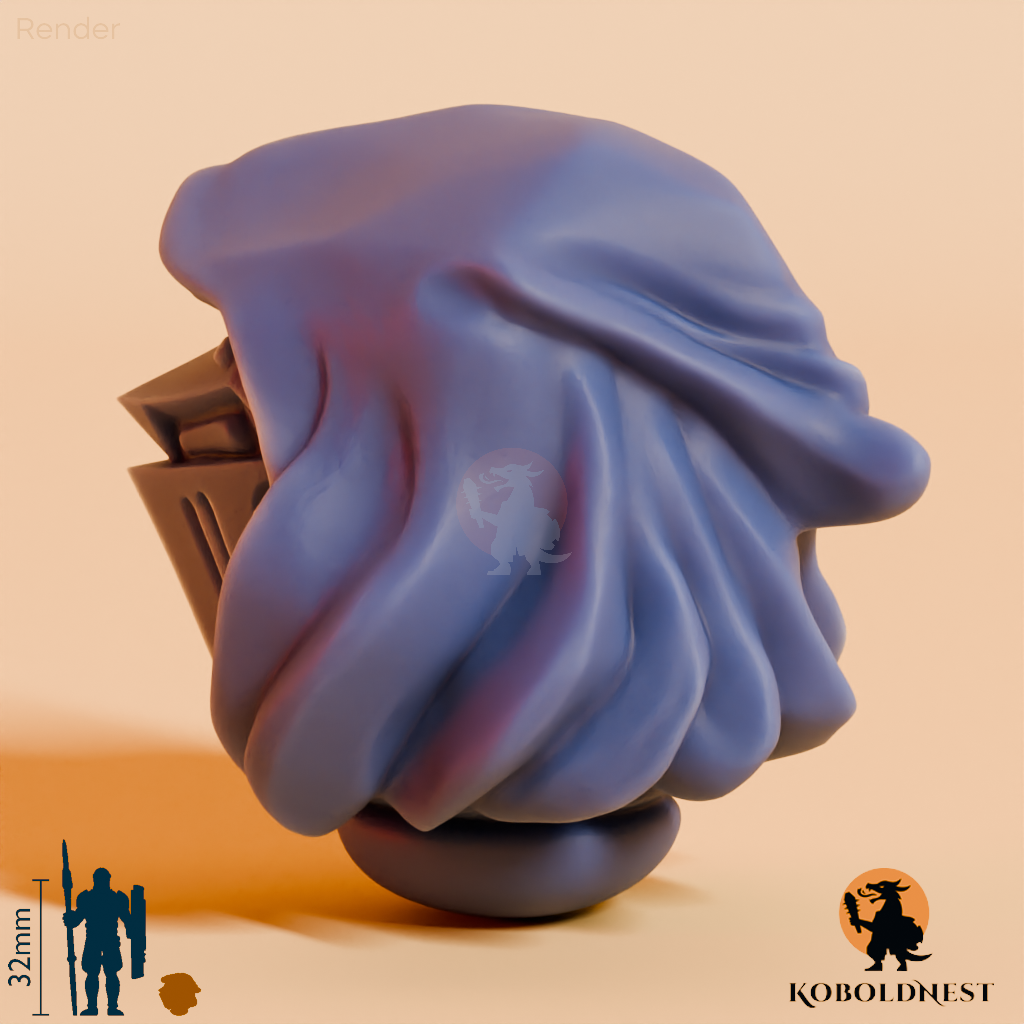 Männerkopf - 32