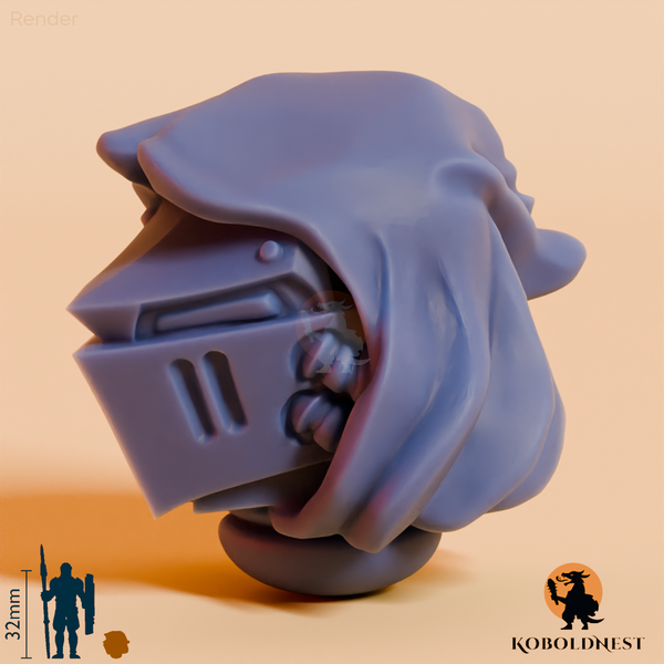 Männerkopf - 32