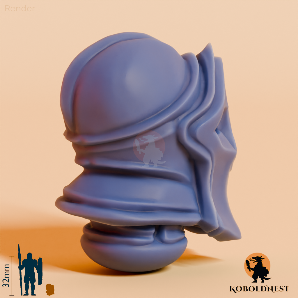 Männerkopf - 33