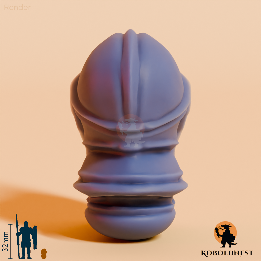 Männerkopf - 33