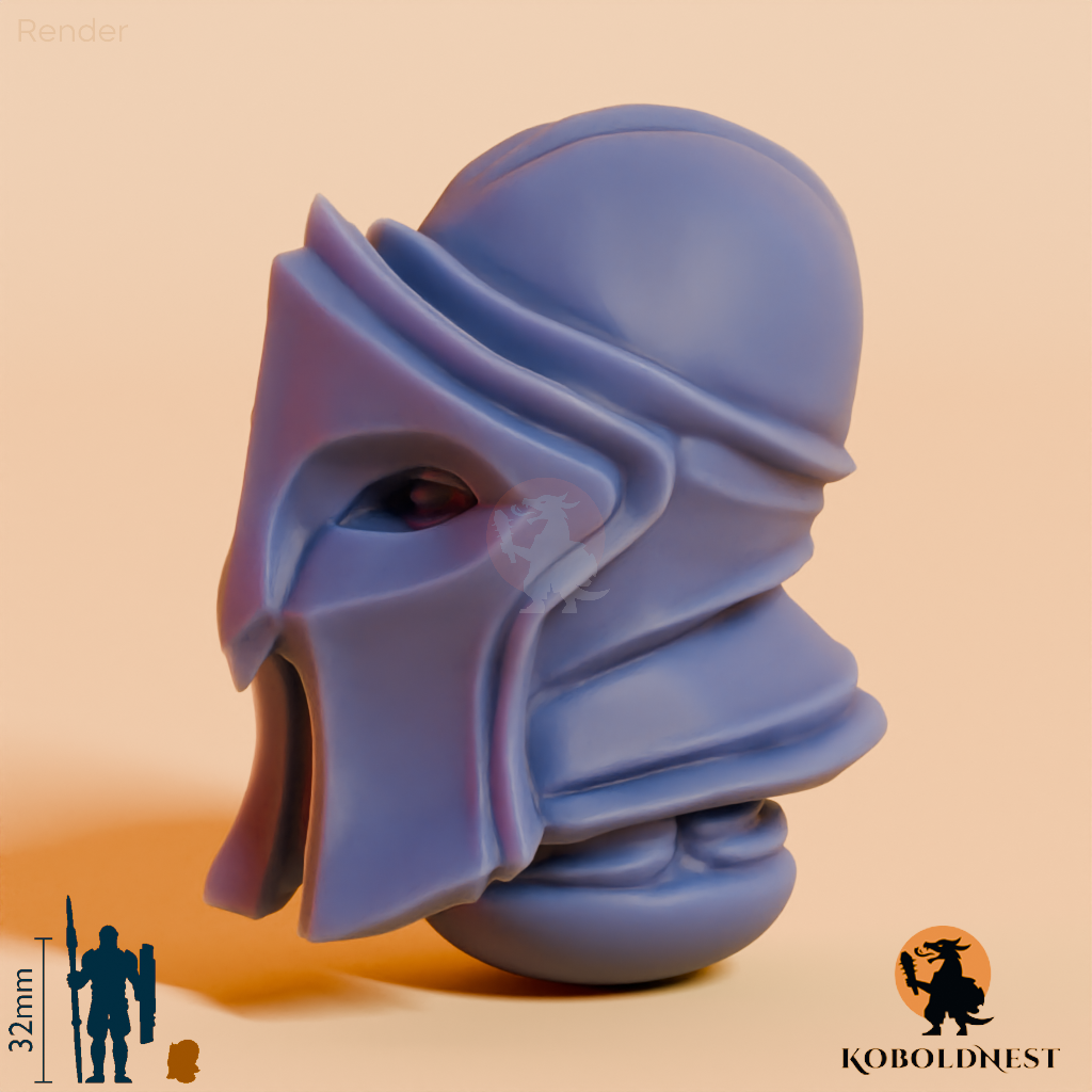 Männerkopf - 33