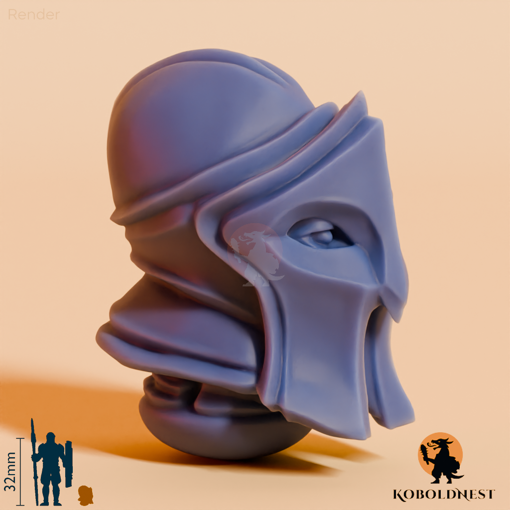 Männerkopf - 33