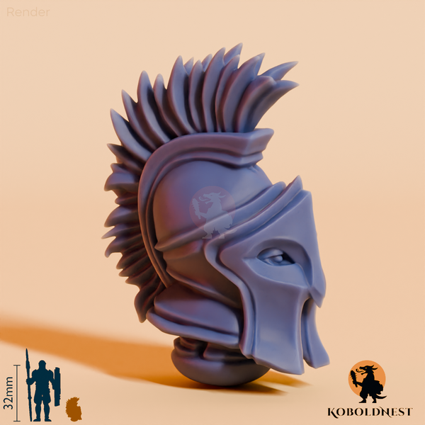 Männerkopf - 34