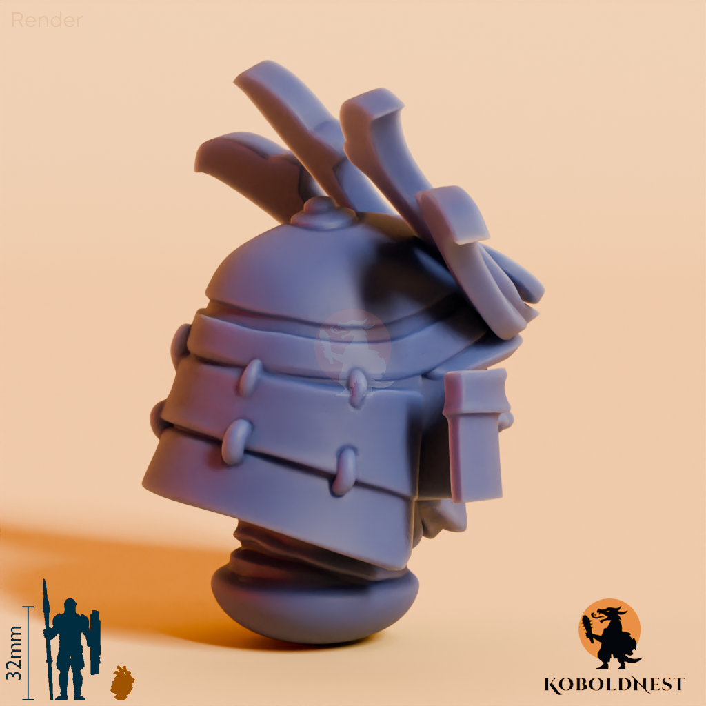 Männerkopf - 36