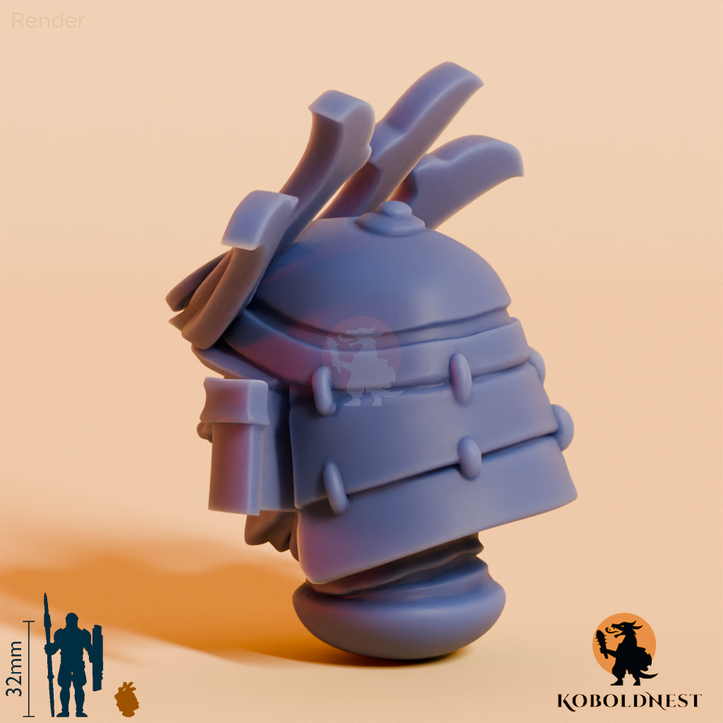 Männerkopf - 36