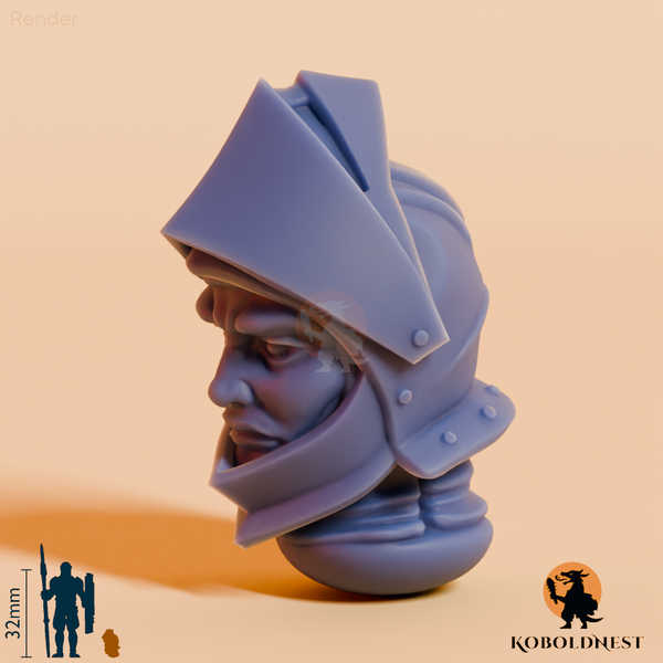 Männerkopf - 38