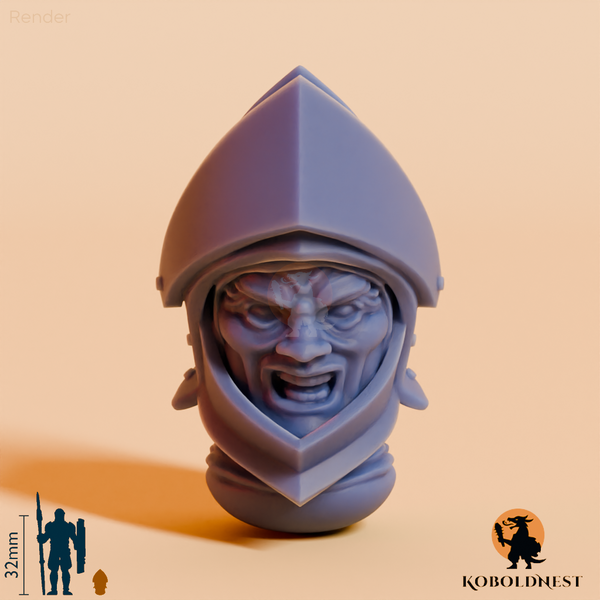 Männerkopf - 39